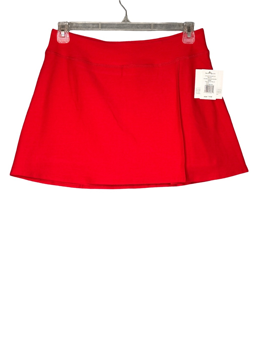 Beyond Yoga Red Mini Skirt Large NWT - Picture 2 of 13